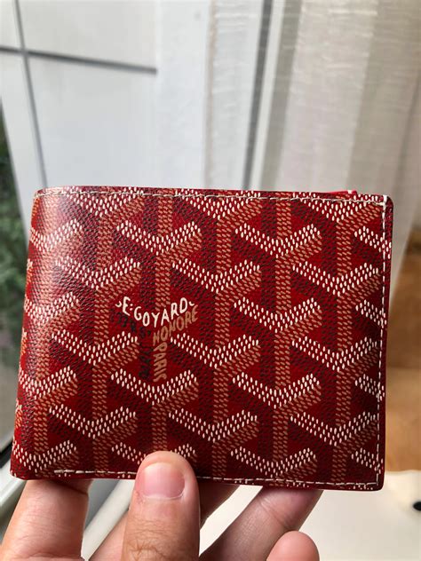 maison goyard mens wallet|goyard wallet price list.